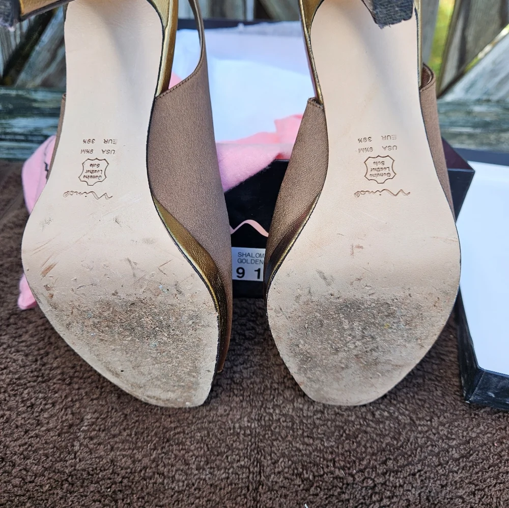 Nia high heel sling backs - Picture 3 of 3